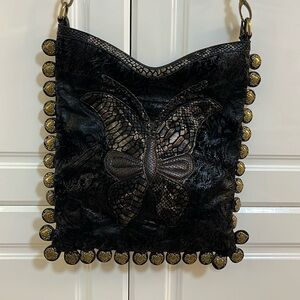 Vintage Italian Design Boho Chic Bag from the 90s